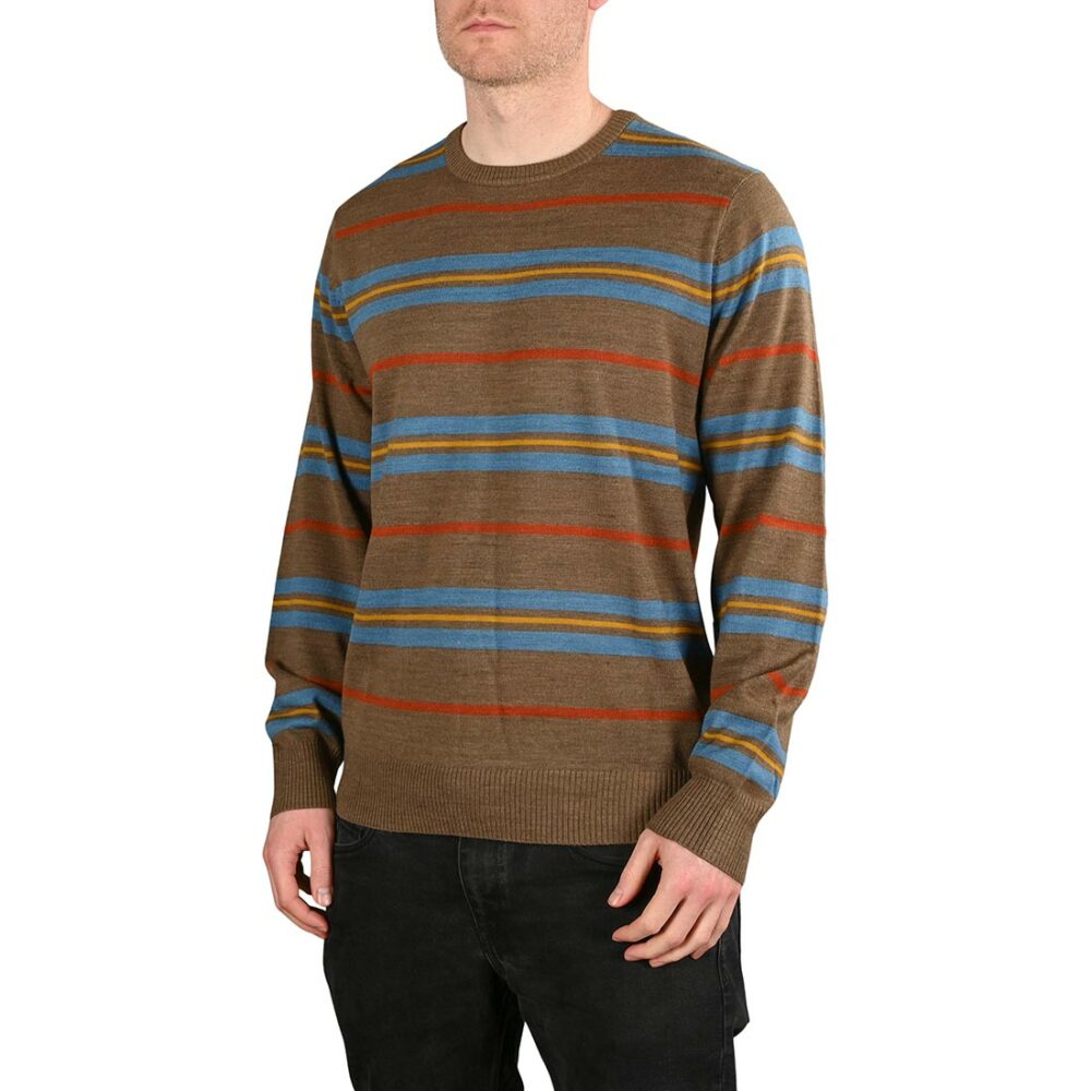 RVCA Alex Stripe Knitted Jumper