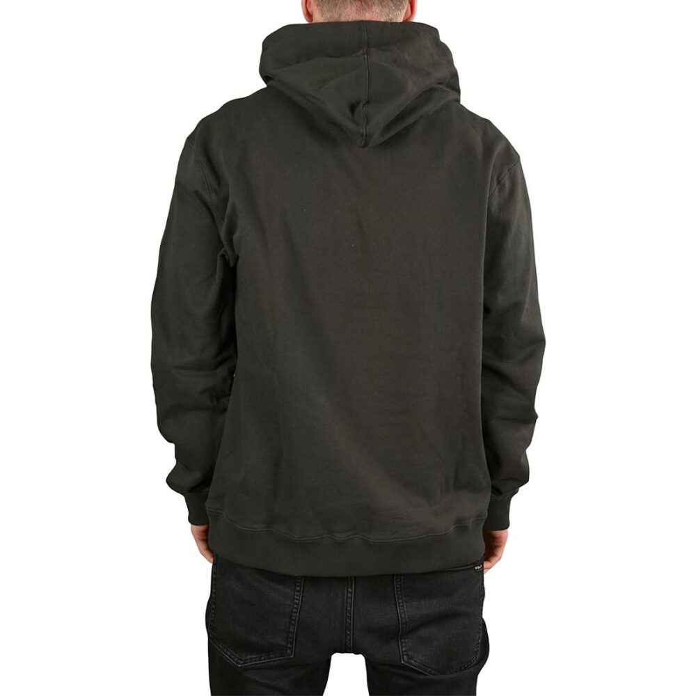 RVCA Concord Applique Pullover Hoodie - Pirate Black