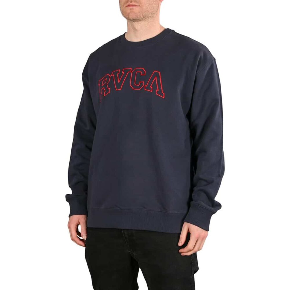 RVCA Hastings Crew Sweater - Moody Blue