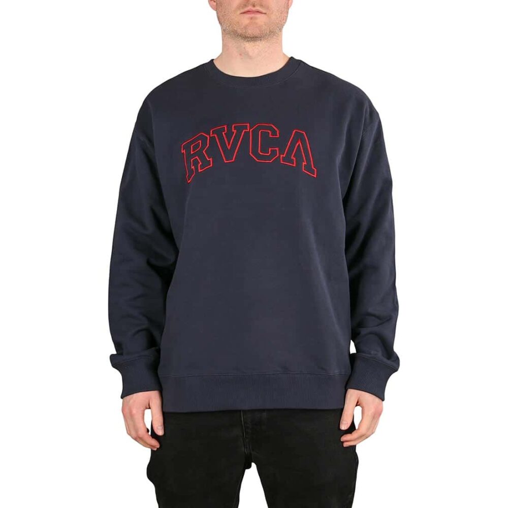 RVCA Hastings Crew Sweater - Moody Blue