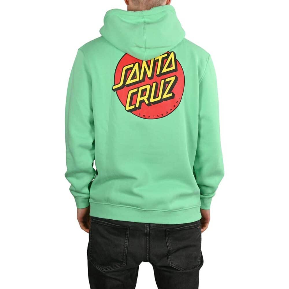 Santa Cruz Classic Dot Zip-Up Hoodie - Jade Green