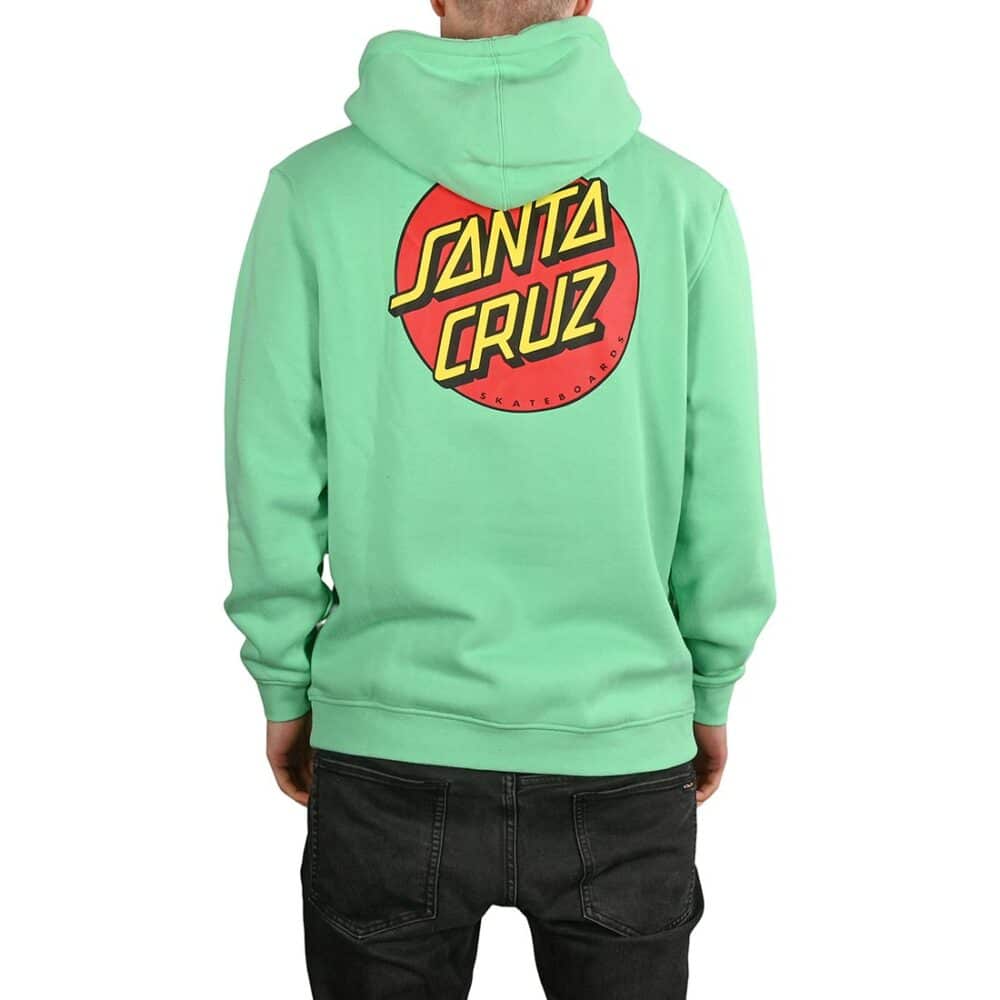 Santa Cruz Classic Dot Zip-Up Hoodie - Jade Green