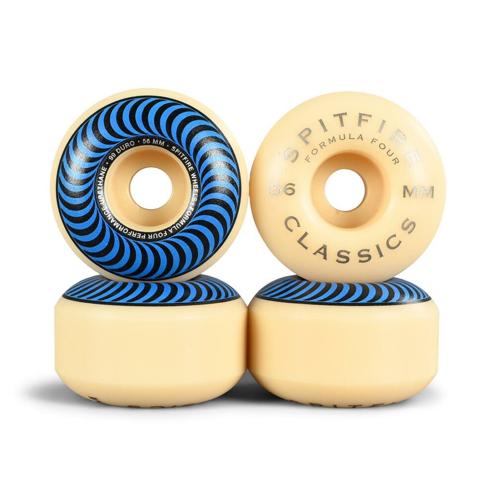 Spitfire Formula Four Classics 99D 56mm Wheels - Blue