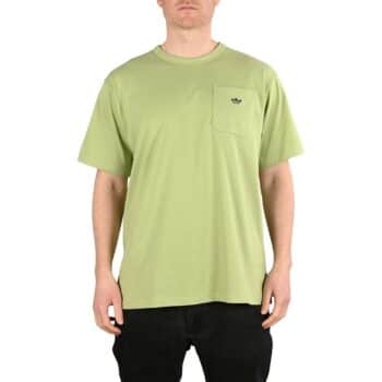 Adidas Shmoo Logo S/S Pocket T-Shirt - Magic Lime/Shadow Navy