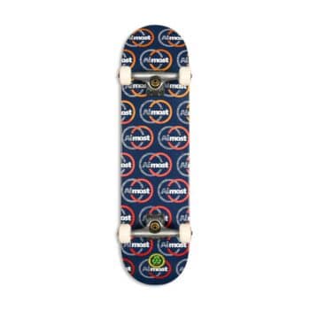 Almost Ivy Repeat Premium 8" Complete Skateboard - Navy