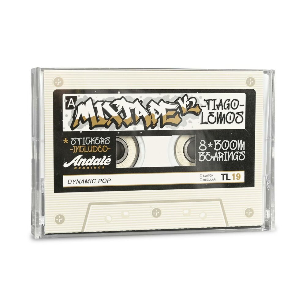 Andale Mixtape V2 Skateboard Bearings (8 Pack) - Tiago Lemos