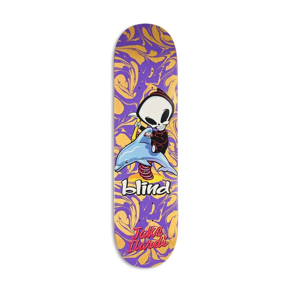 Blind Jake Ilardi Reaper Ride R7 8" Skateboard Deck - Purple