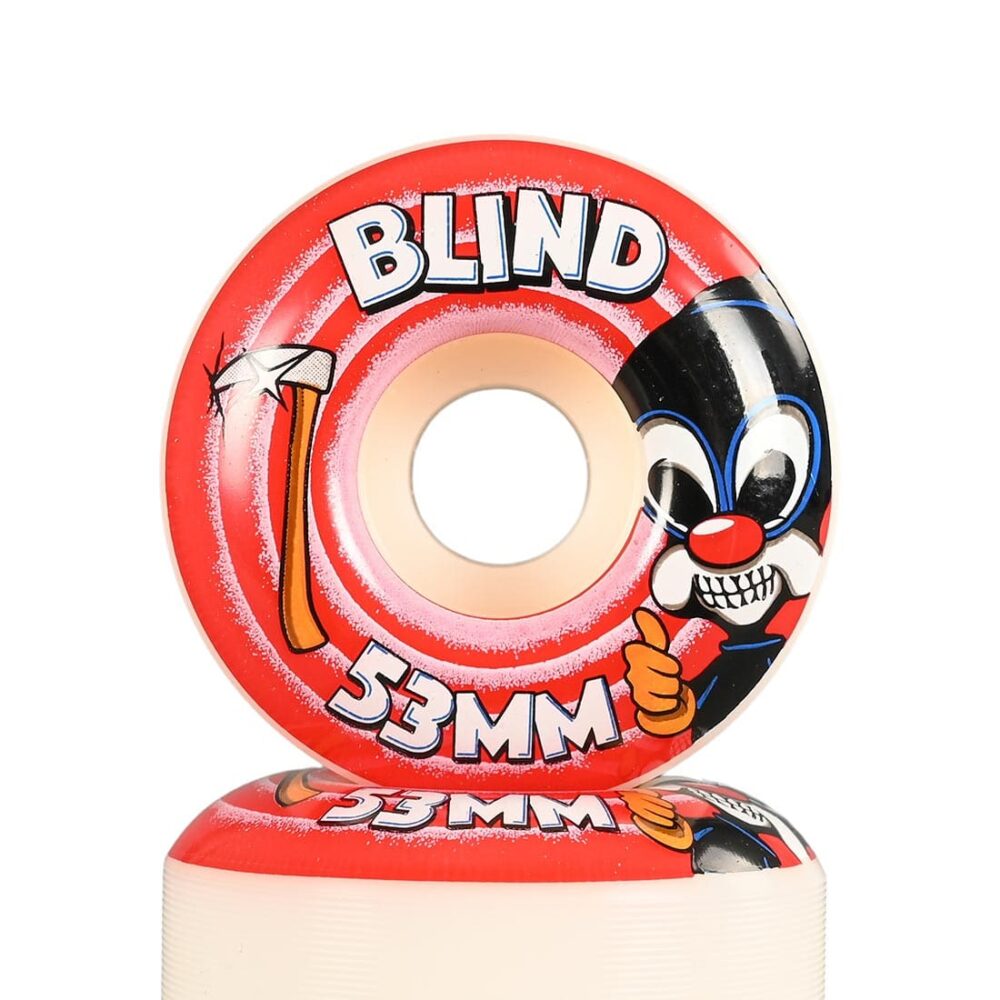 Blind Reaper Impersonator 53mm Skateboard Wheels - Red