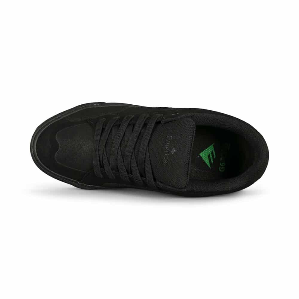 Emerica Temple G6 Vulc Skate Shoes - Black