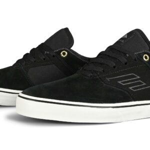 Emerica The Low Vulc Skate Shoes - Black/Gold/White