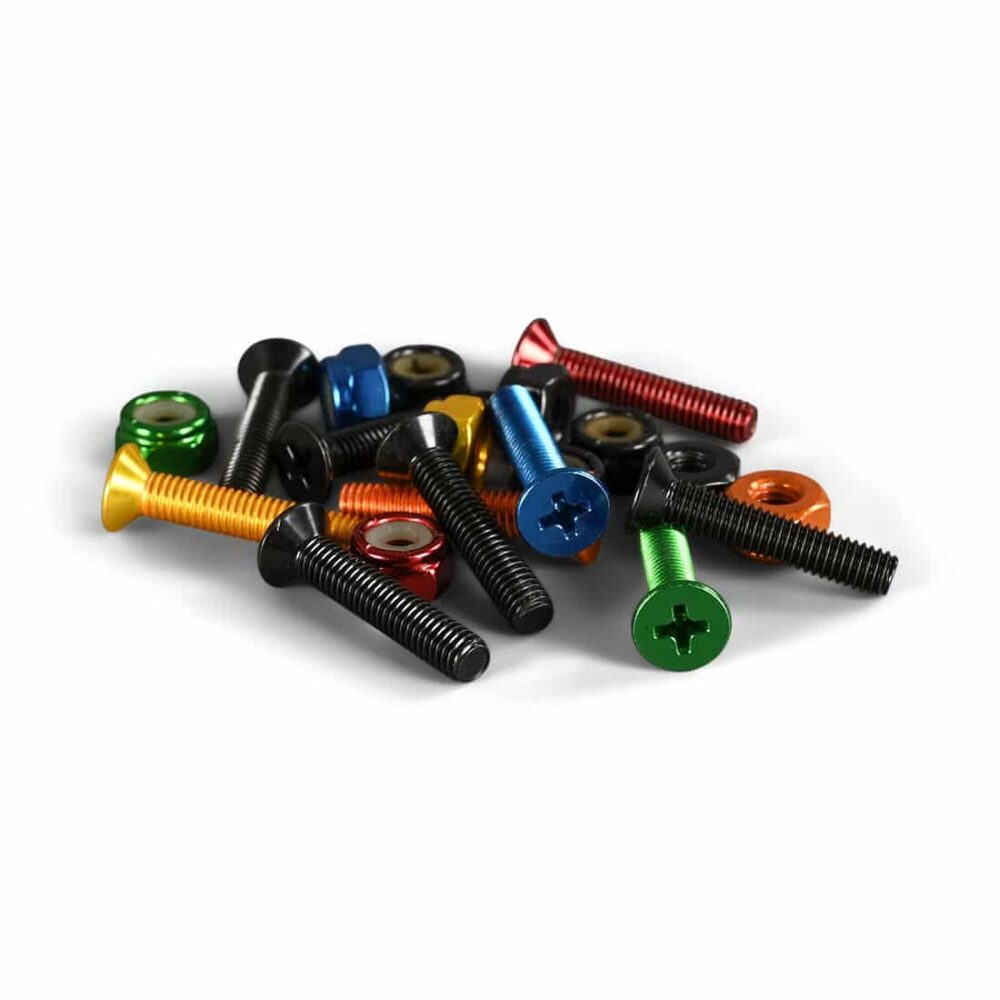 Enjoi 1" Phillips Colourful Little Buddies Skateboard Truck Bolts