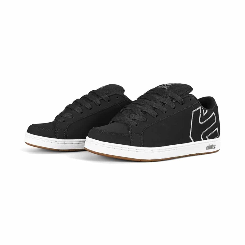 Etnies Kingpin 2 Skate Shoes - Black/White/Grey