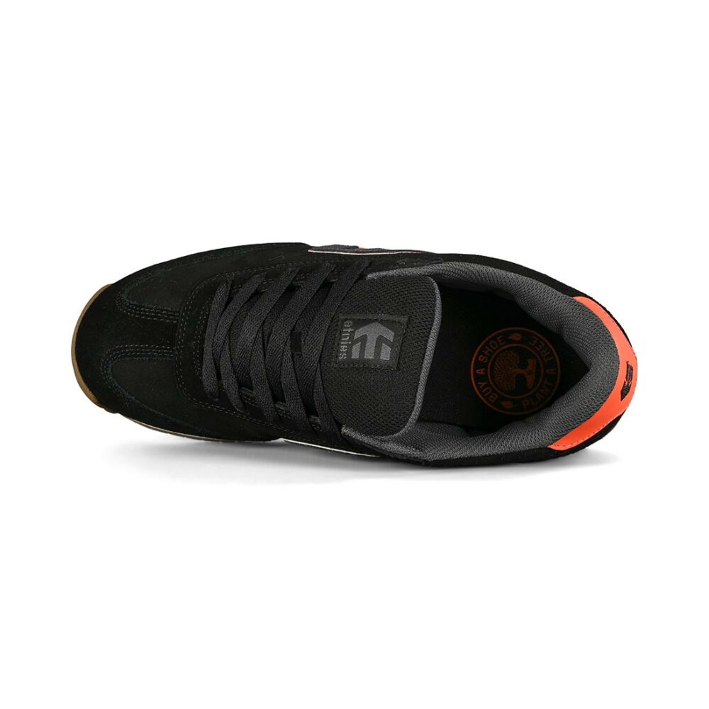 Etnies Lo-Cut II LS Skate Shoes - Black/Dark Grey/Gum