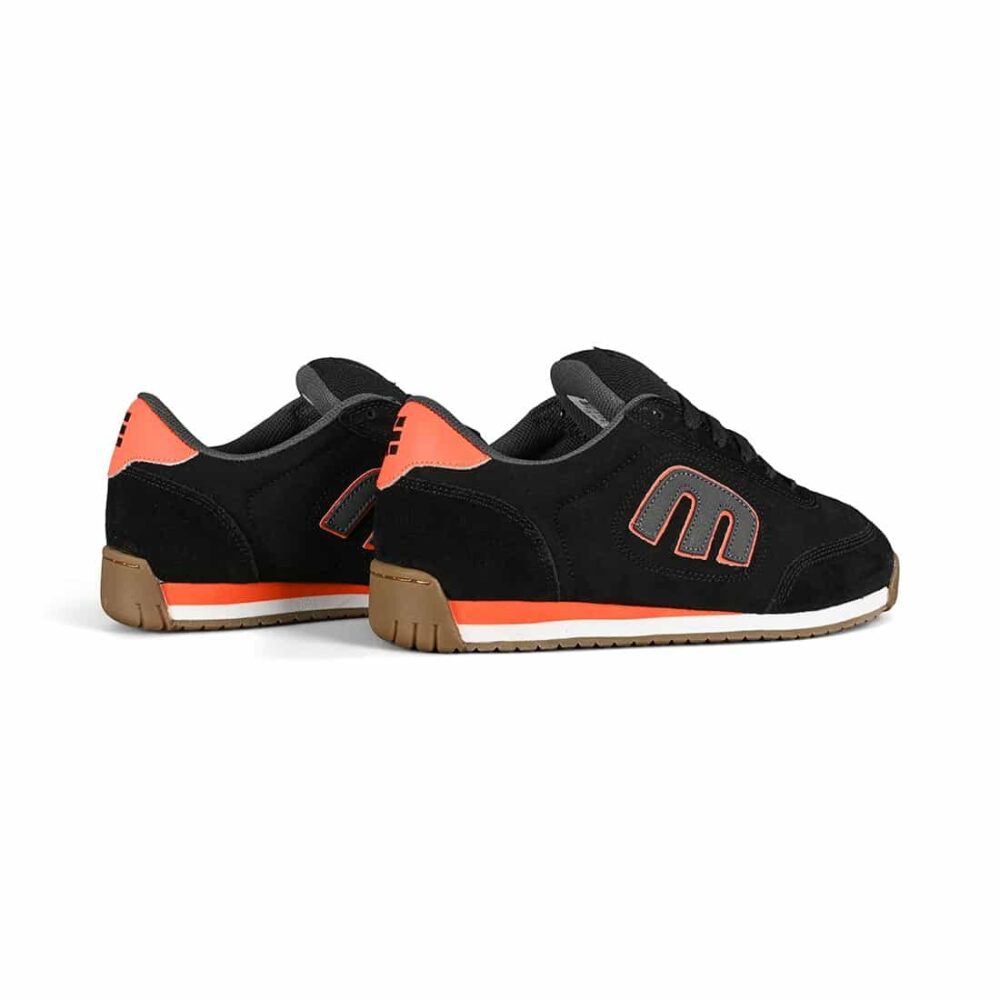 Etnies Lo-Cut II LS Skate Shoes - Black/Dark Grey/Gum