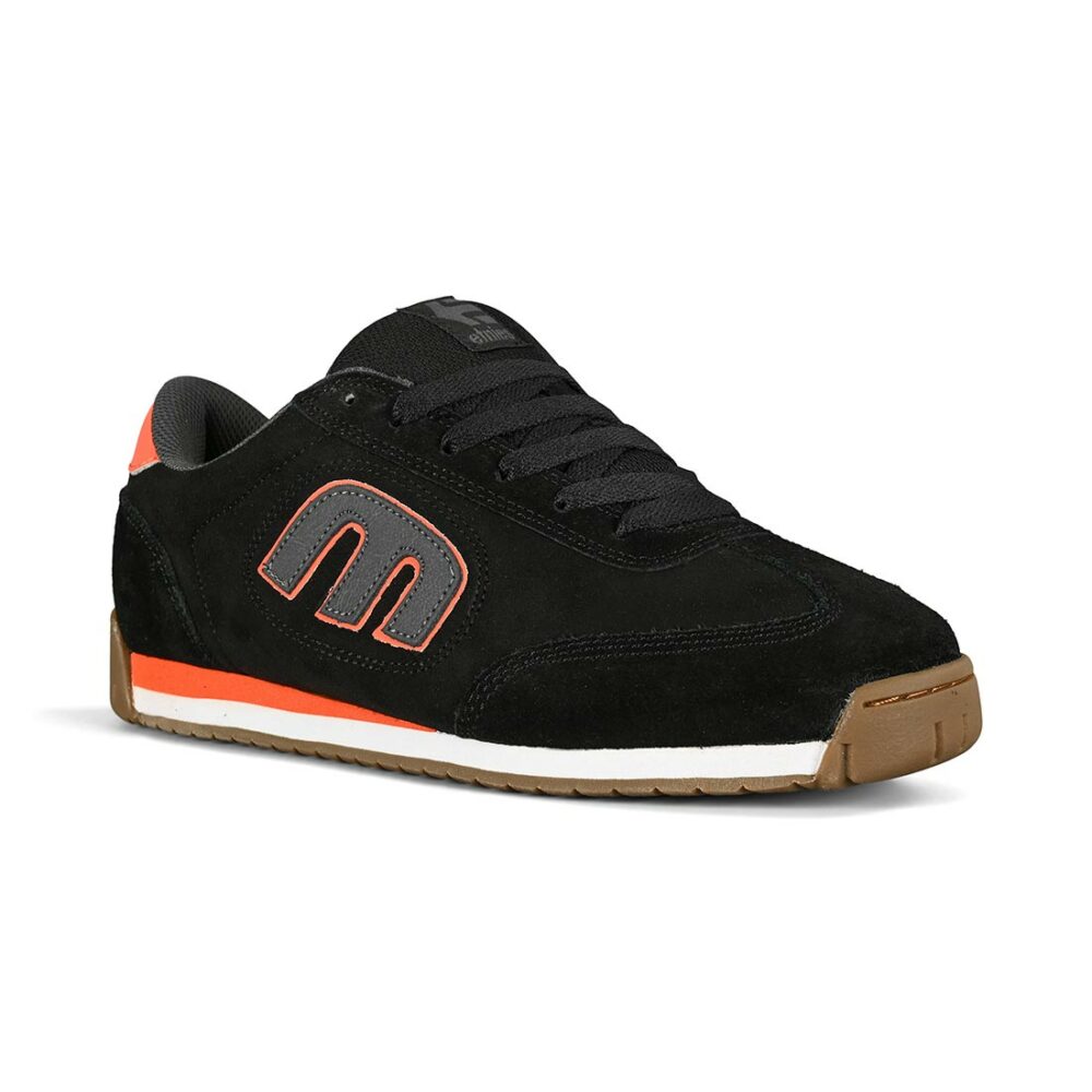 Etnies Lo-Cut II LS Skate Shoes - Black/Dark Grey/Gum