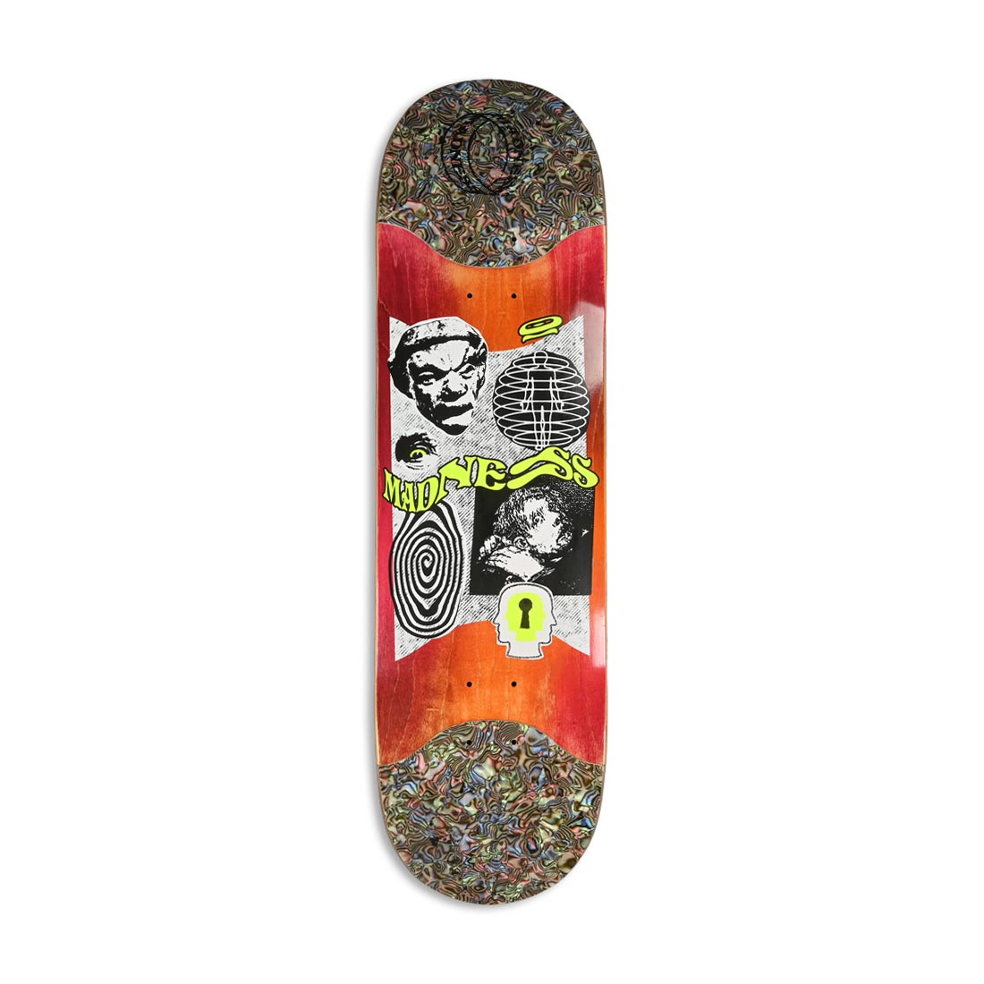 Madness Outcast R7 Slick 8.625″ Skateboard Deck - Orange