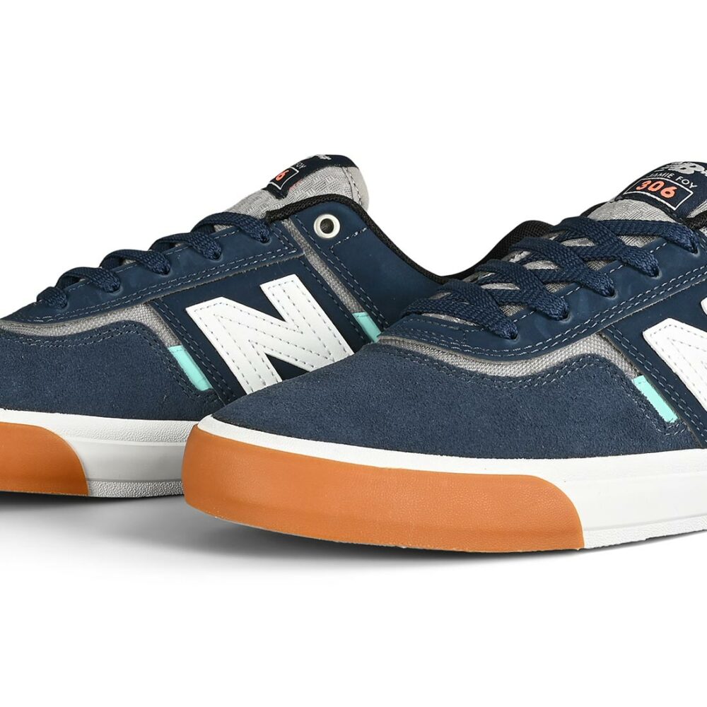 New Balance Numeric 306 Jamie Foy Skate Shoes - Navy/White