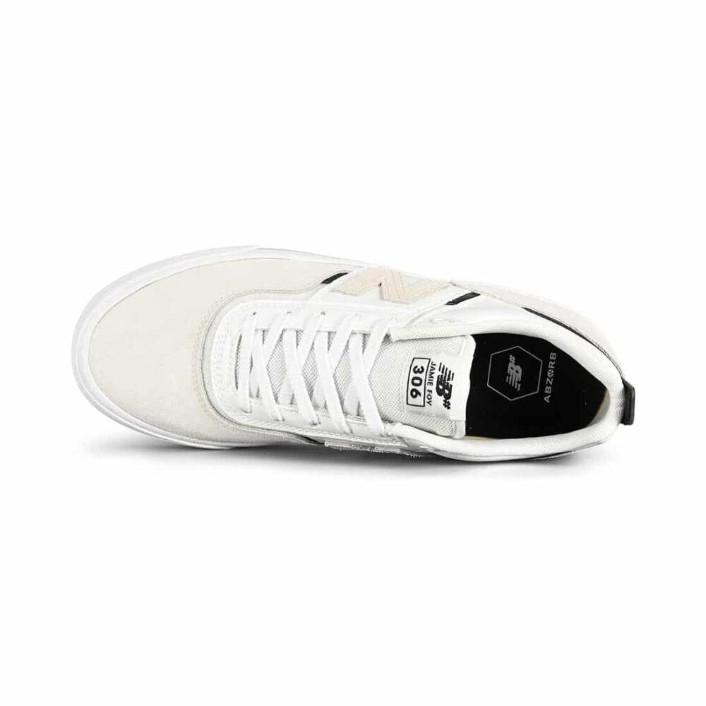 New Balance Numeric 306 Jamie Foy Skate Shoes - White