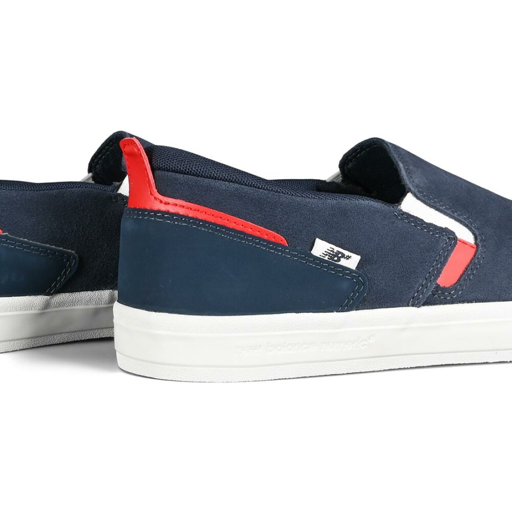 New Balance Numeric 306 Slip-On Jamie Foy Skate Shoes - Navy/Red