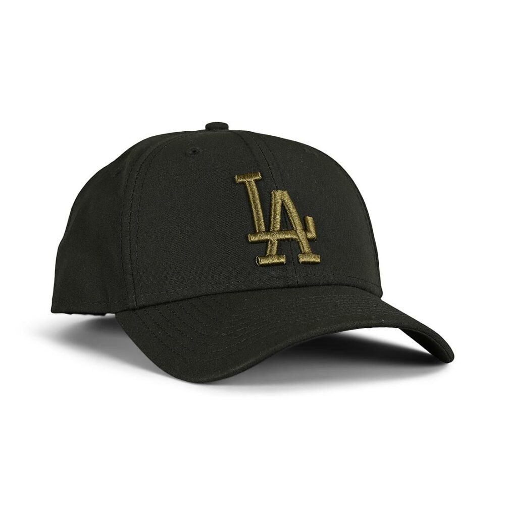 New Era LA Dodgers 9Forty Snapback Cap - Black/Olive