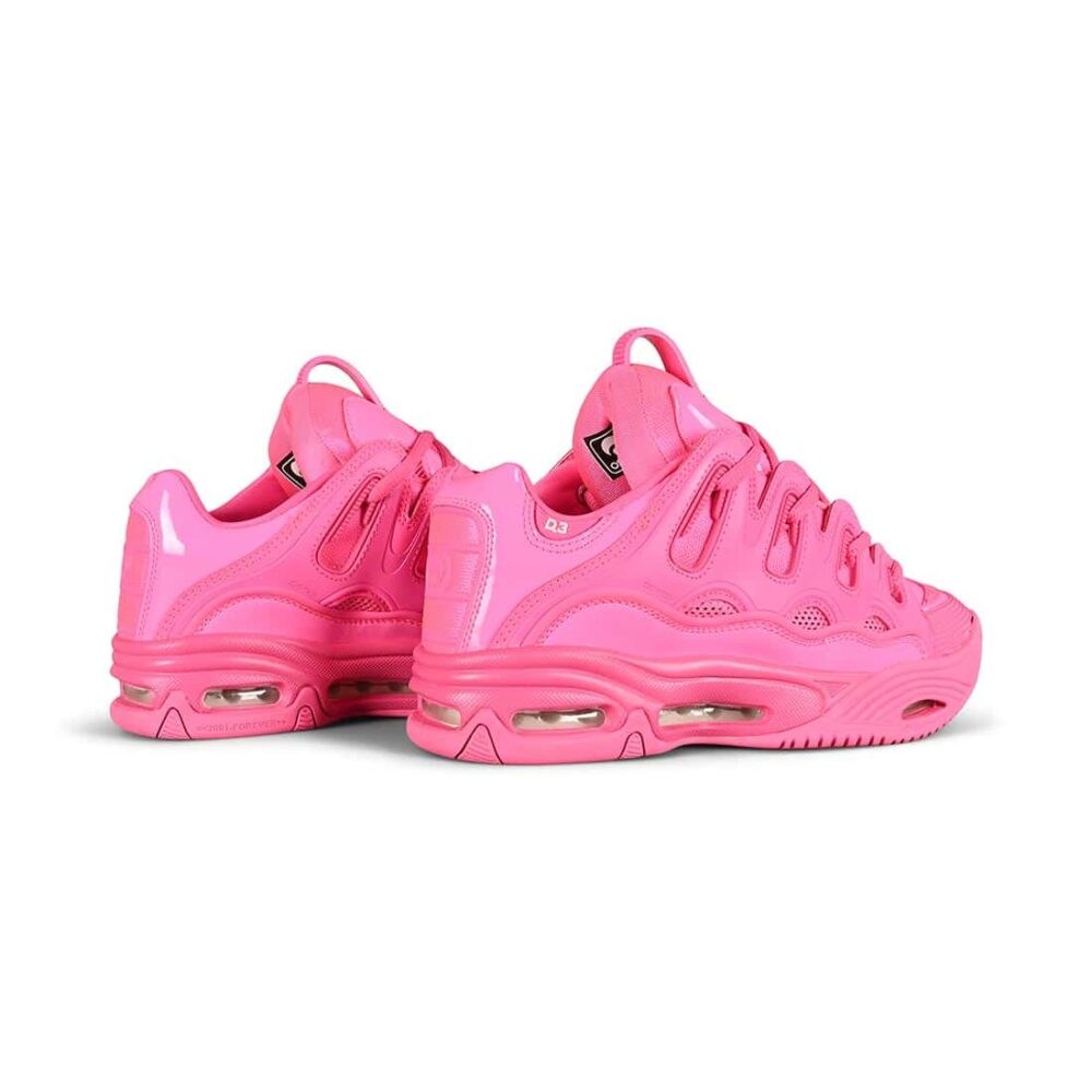 Osiris D3 2001 Skate Shoes - Pink/Pink/Pink