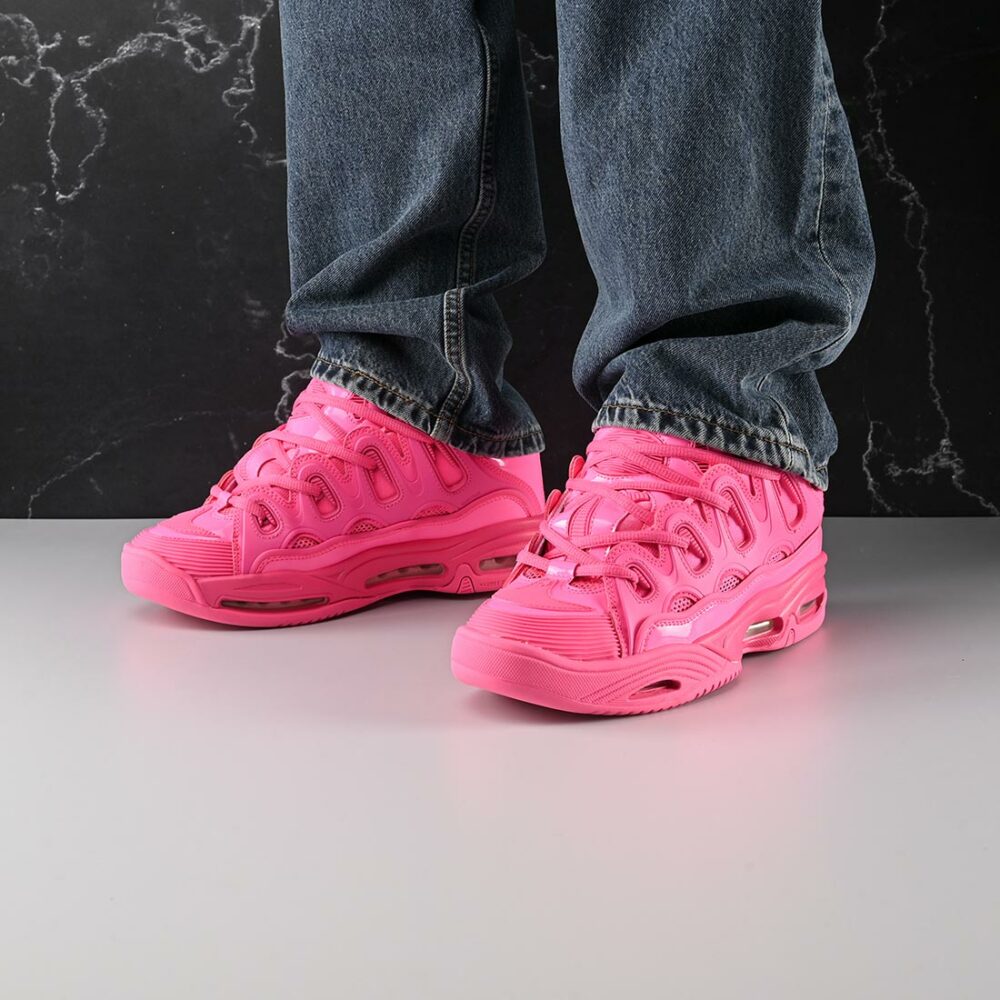 Osiris D3 2001 Skate Shoes - Pink/Pink/Pink