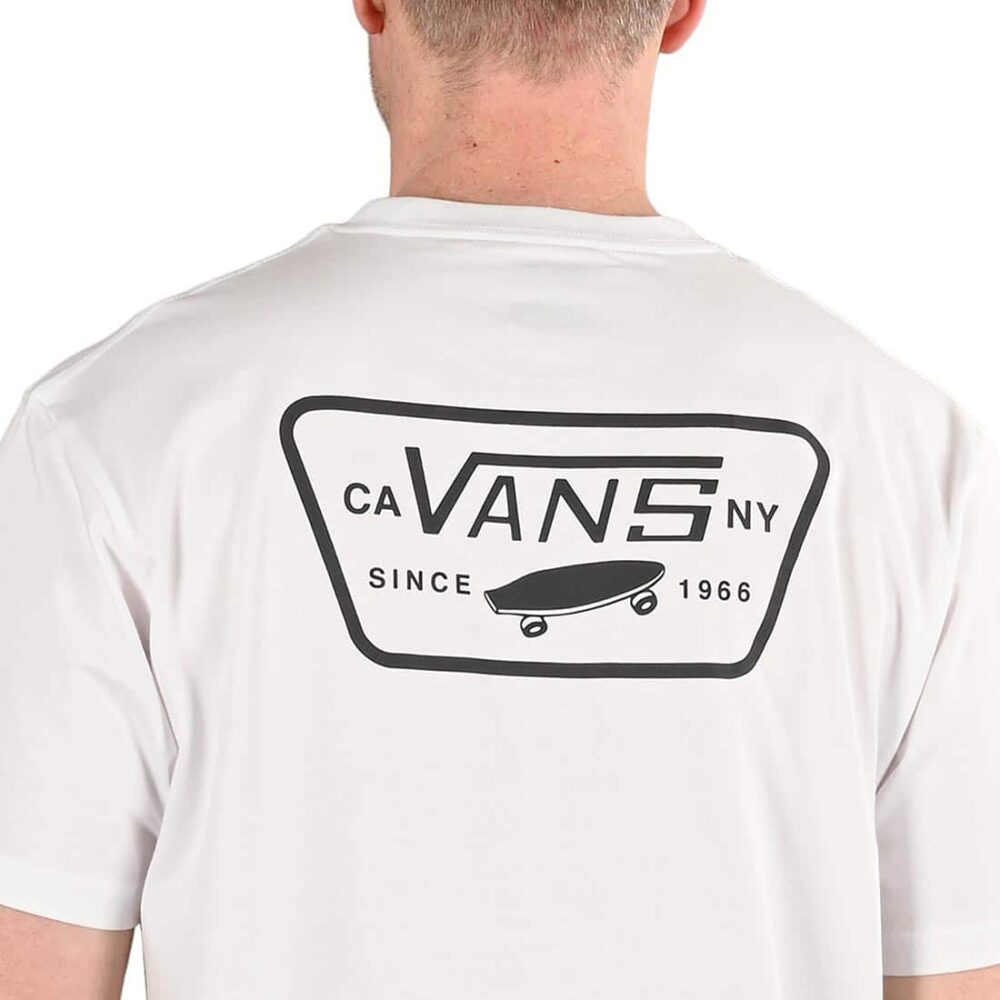 Vans Full Patch S/S T-Shirt - White/Black