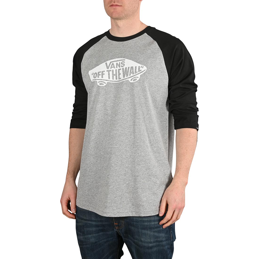 Vans OTW Raglan 3/4 Sleeve T-Shirt - Athletic Heather - Supereight