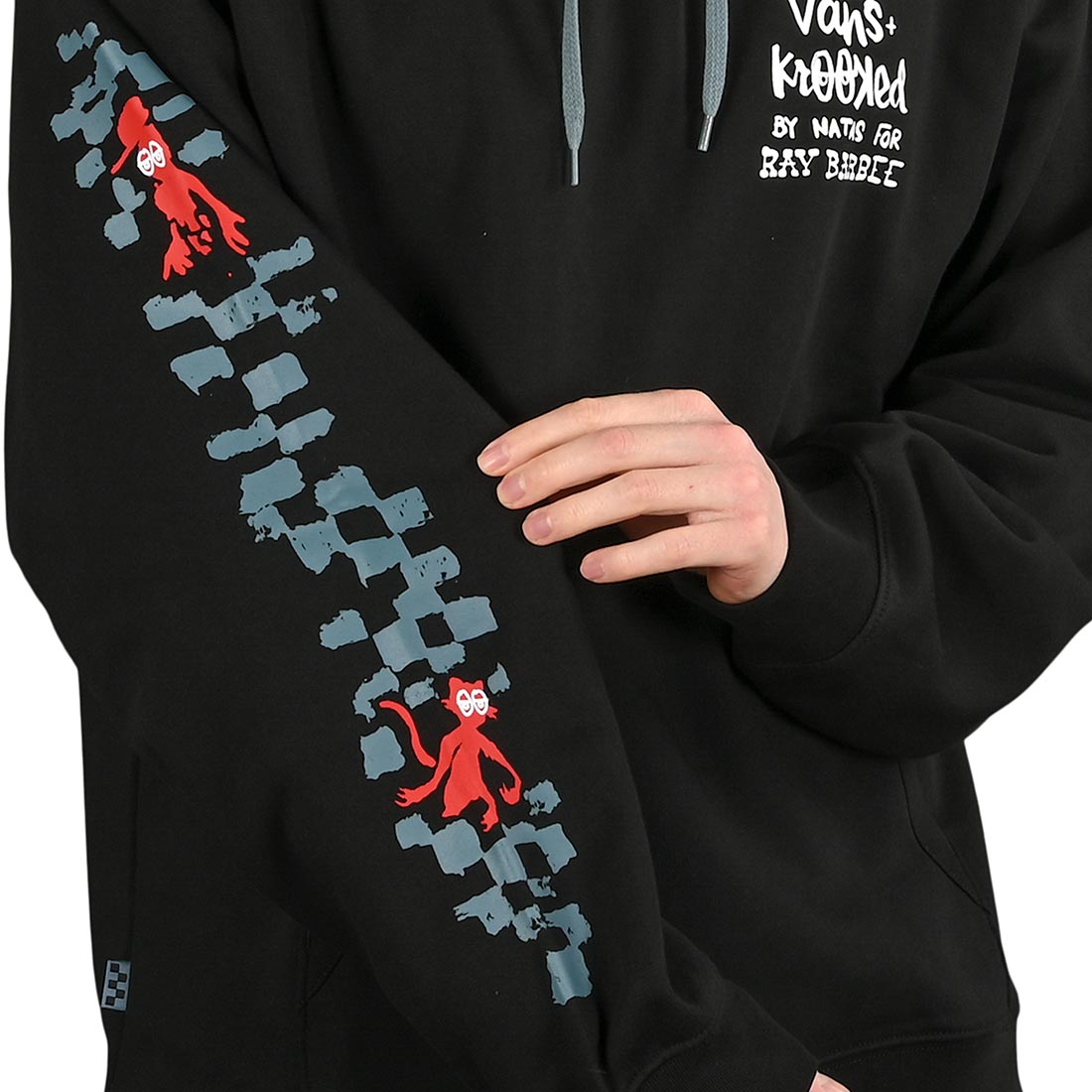 Vans x Krooked By Natas for Ray Pullover Hoodie Black Supereight