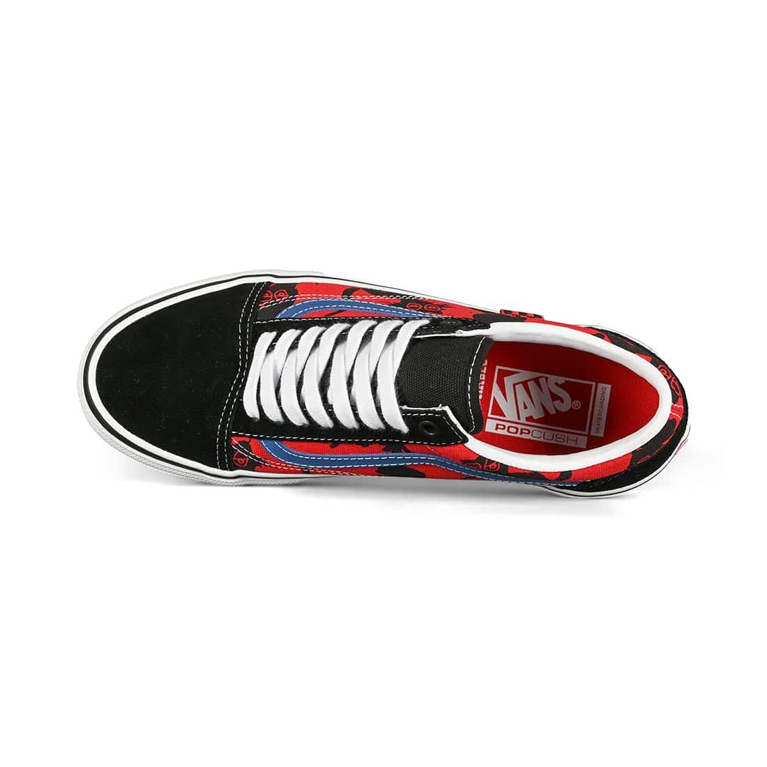 Vans x Krooked Old Skool Skate Shoes Natas for Ray Supereight