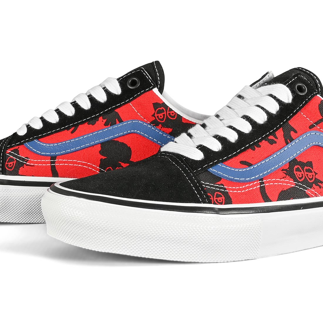 Vans x Krooked Old Skool Skate Shoes - Natas for Ray - Supereight