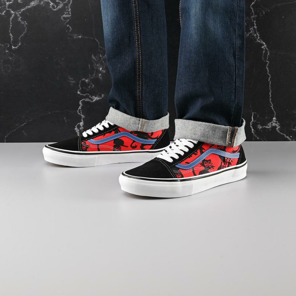 Vans x Krooked Old Skool Skate Shoes - Natas for Ray