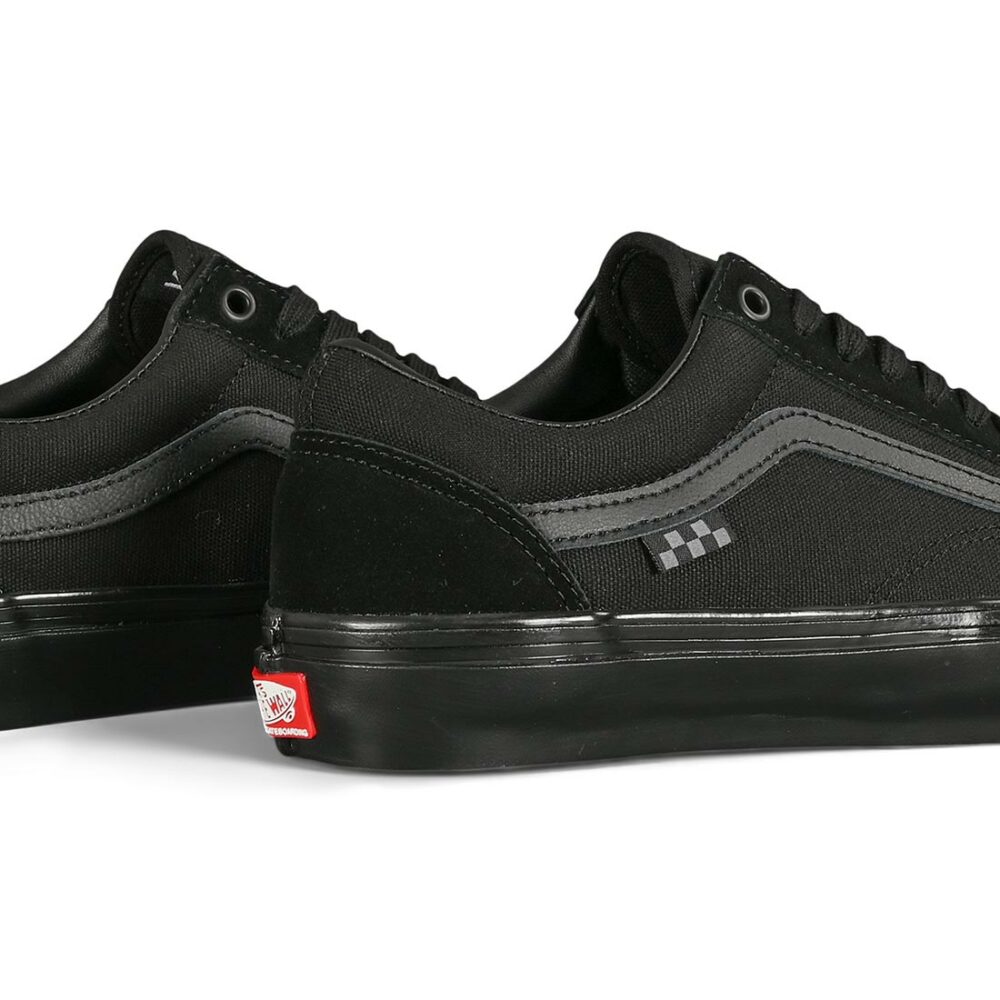 Vans Old Skool Skate Shoes - Black/Black