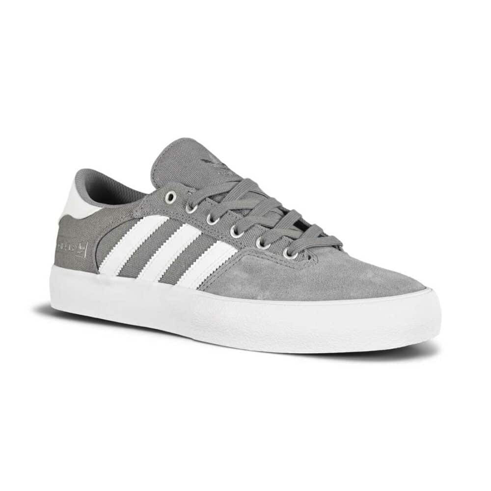 Adidas Matchbreak Super Skate Shoes - Grey/White/Gum