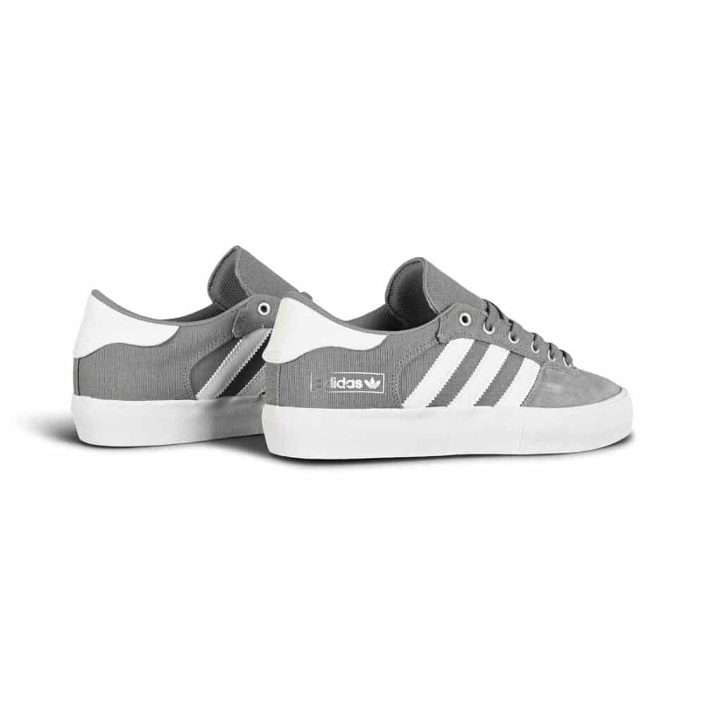 Adidas Matchbreak Super Skate Shoes - Grey/White/Gum