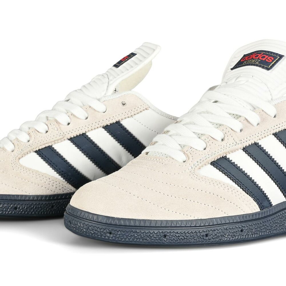 Adidas Busenitz Skate Shoes - Cloud White/Collegiate Navy/Shadow Navy