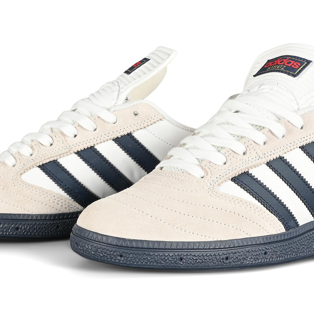 Adidas Busenitz Skate Shoes - White/Navy/Navy - Supereight