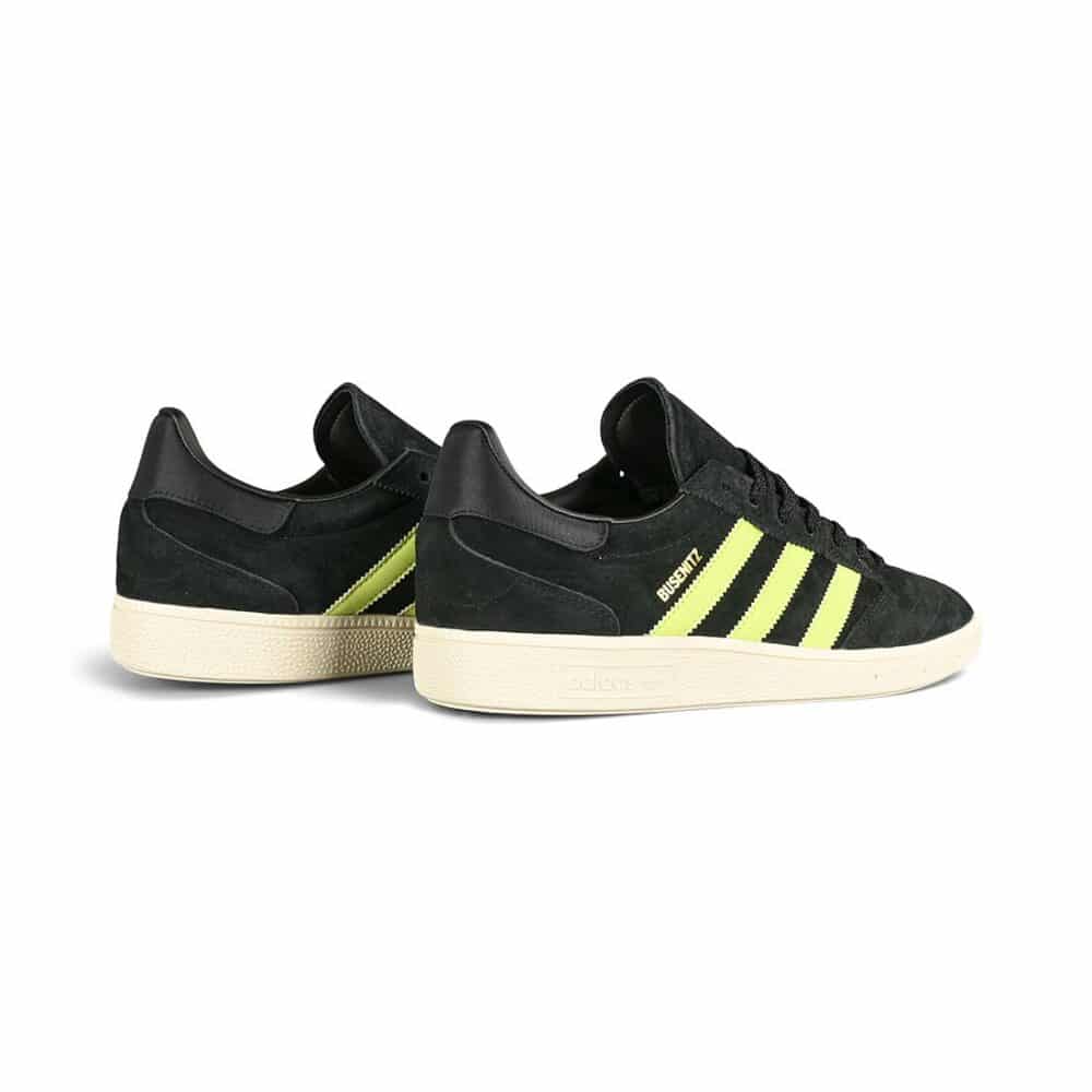 Adidas Busenitz Vintage Skate Shoes - Black/Lime/White