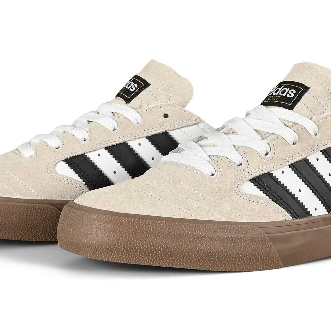 Adidas busenitz vulc white black &amp gold shoes cousin 2025