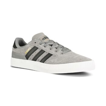 Adidas Busenitz Vulc II Skate Shoes - Grey/Core Black/Cloud White