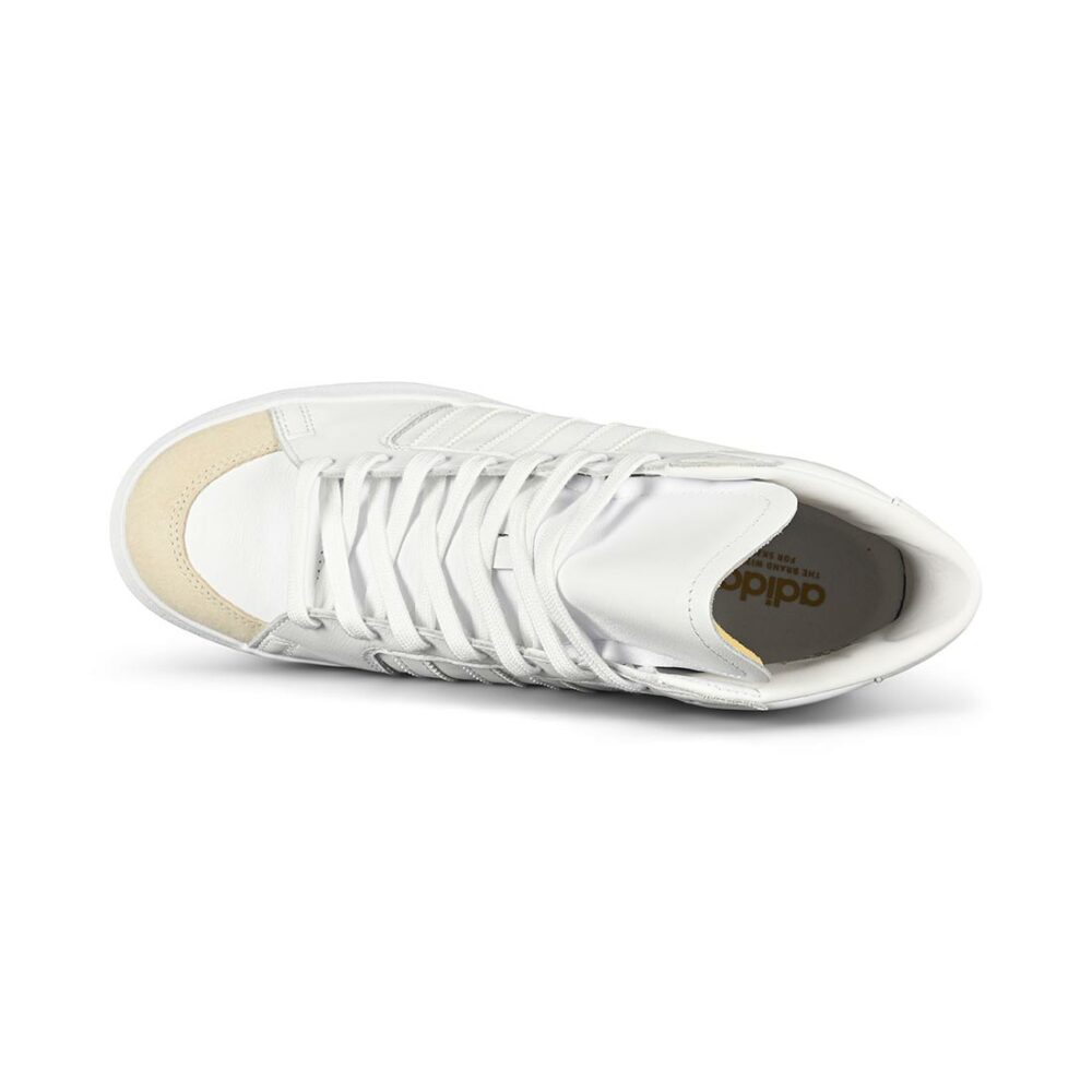 Adidas Superskate ADV Skate Shoes - Cloud White/Cloud White/Gold