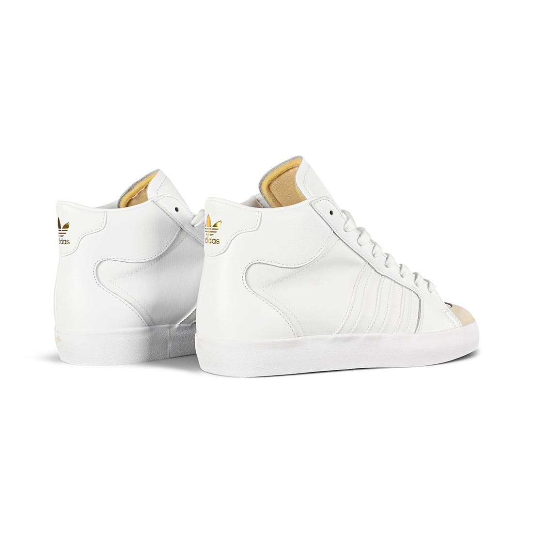 Adidas Superskate ADV Skate Shoes White White Gold Supereight