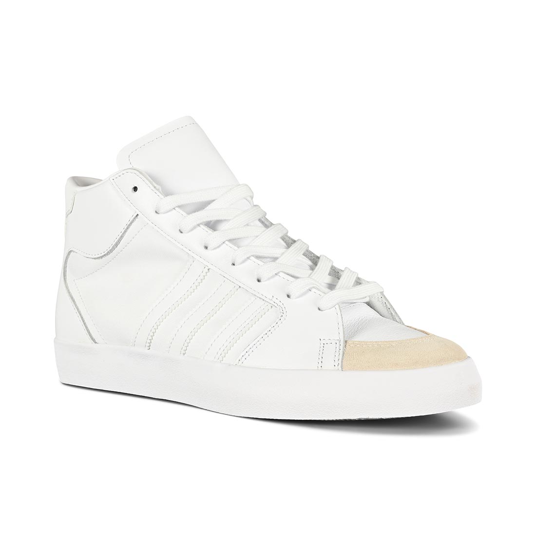 Adidas Superskate ADV Skate Shoes - White/White/Gold - Supereight