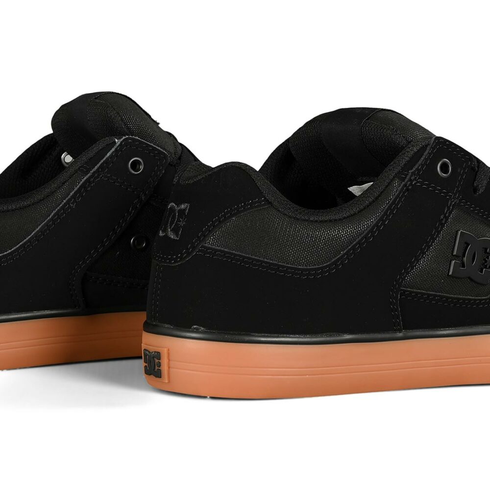 DC Pure Skate Shoes - Black/Gum