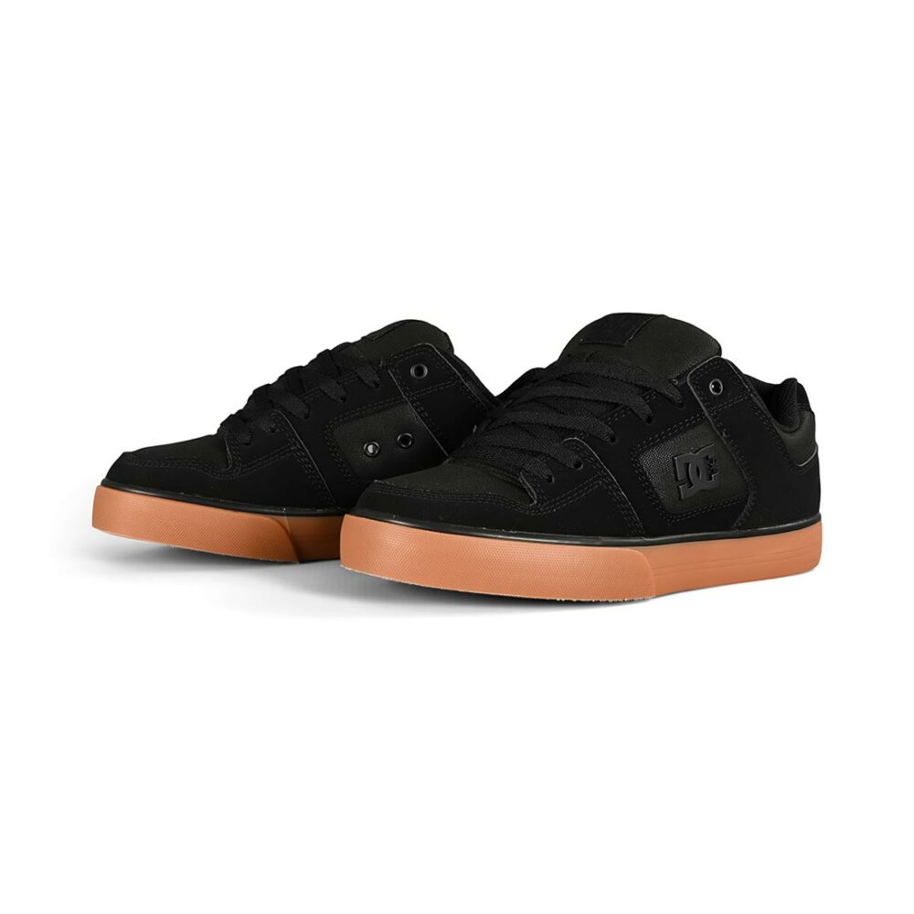 DC Pure Skate Shoes - Black/Gum