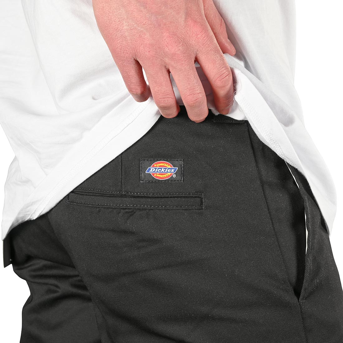 Dickies 873 Rec Slim Straight Fit Work Pant - Black - Supereight