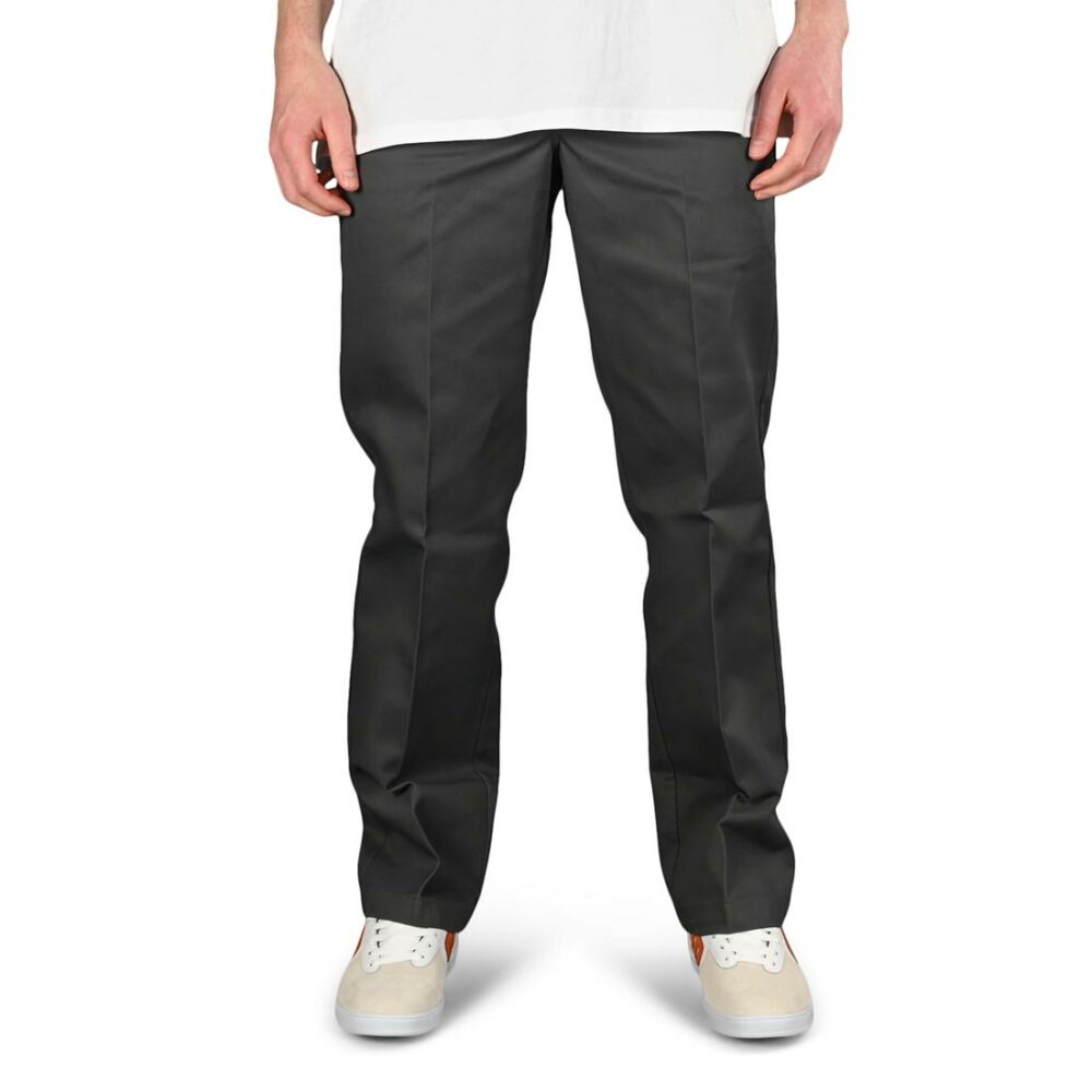 Dickies 873 Rec Slim Straight Fit Work Pant - Charcoal Grey