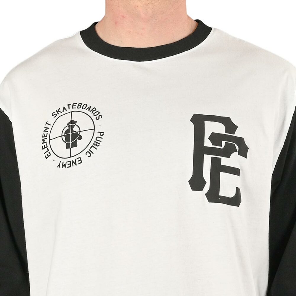 Element x Public Enemy Target Ringer L/S T-Shirt