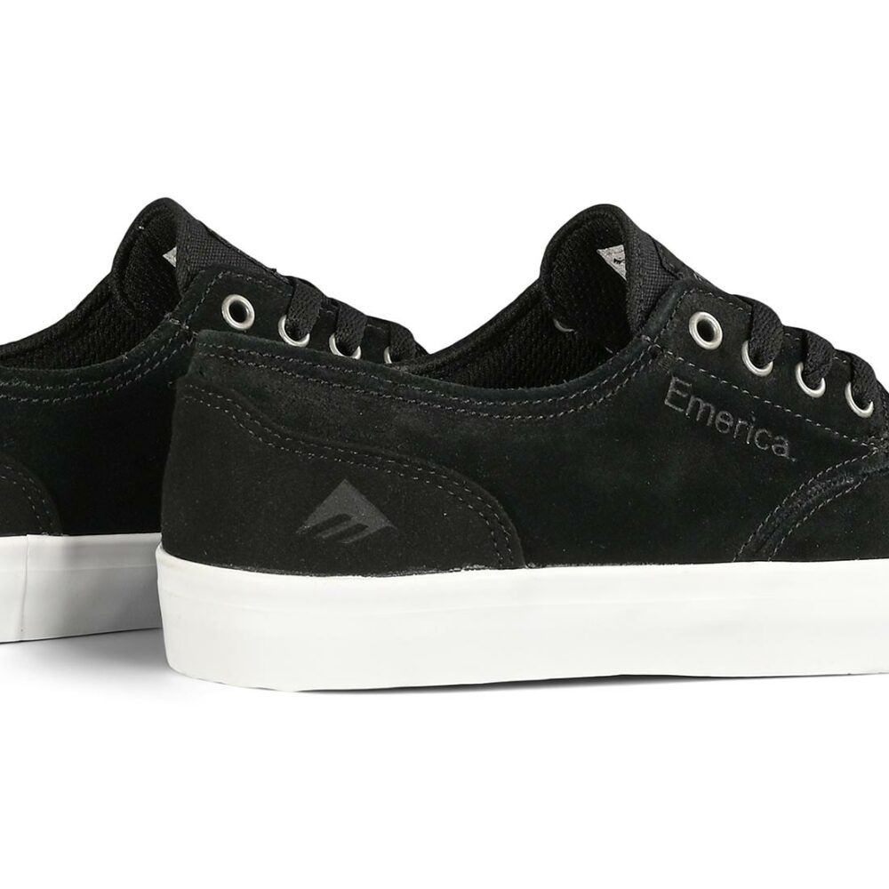 Emerica Romero Laced (Youth) Skate Shoes - Black/White/Gum