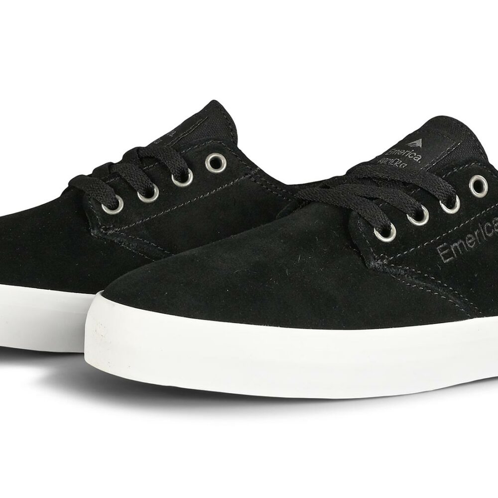 Emerica Romero Laced (Youth) Skate Shoes - Black/White/Gum